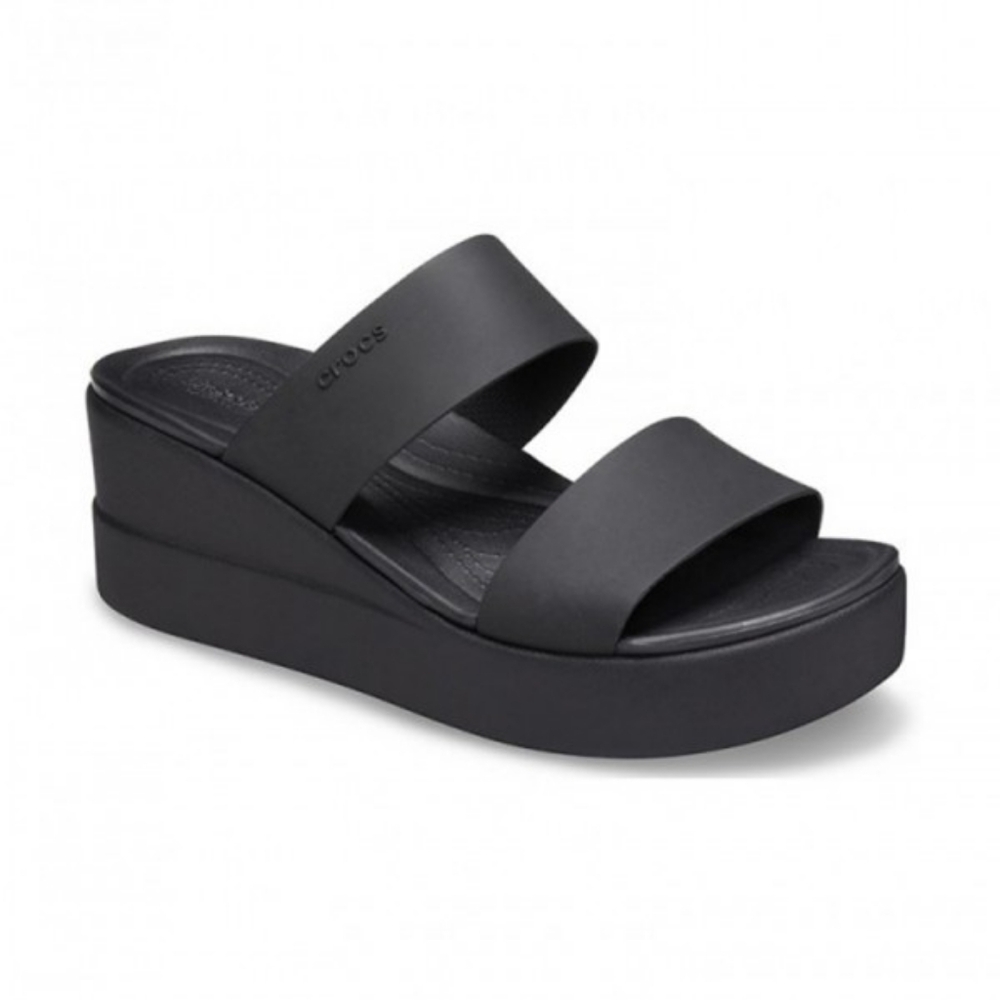 Crocs Brooklyn Black Women's Platform Sandals